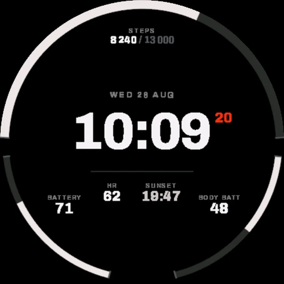 Console watch face